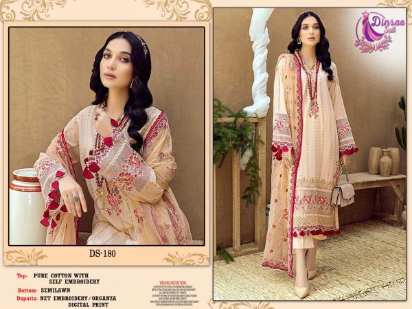 Dinsaa Adans Libas Vol 1 Summer Designer Pakistani Suit Collection